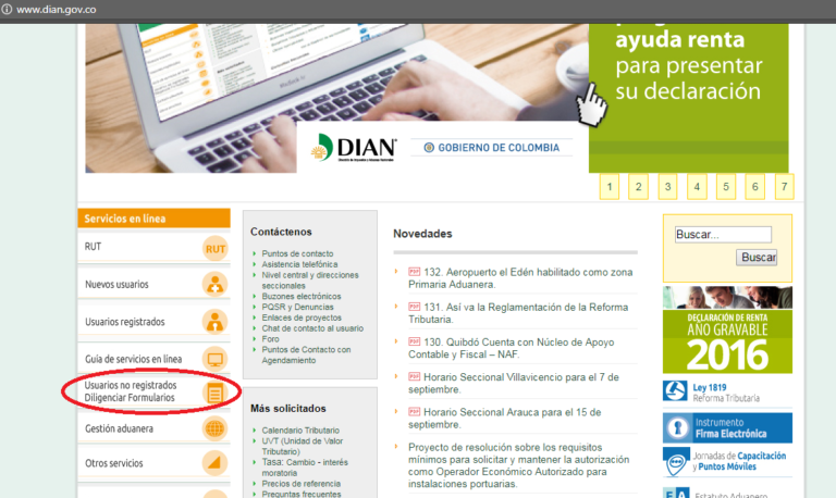 Obligados A Declarar Renta Virtualmente